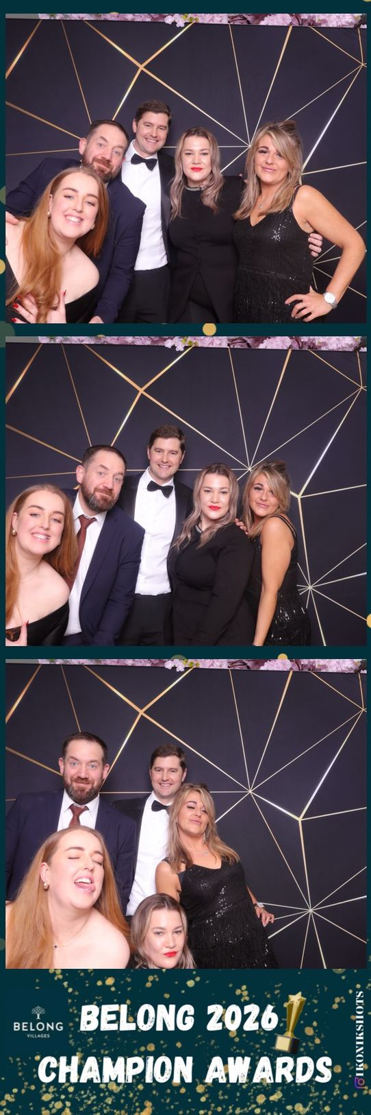 Belong Champion Awards corporate print strip